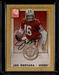 Joe Montana, Steve Young [Autograph] Football Cards 2000 Panini Donruss Elite Passing the Torch Prices