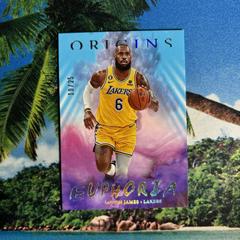 LeBron James [Turquoise] #10 Basketball Cards 2022 Panini Origins Euphoria Prices