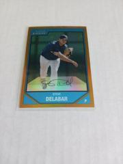 Steve Delabar [Gold Refractor] #BC126 Baseball Cards 2007 Bowman Chrome Prospects Prices