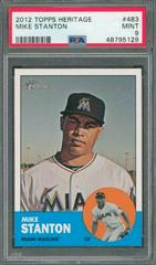 Mike Stanton #483 Baseball Cards 2012 Topps Heritage Prices