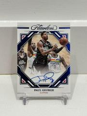 Paul George #1 Basketball Cards 2022 Panini Flawless Finishes Auto Prices
