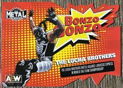 The Lucha Brothers Wrestling Cards 2022 SkyBox Metal Universe AEW Bonzo Gonzo Prices