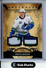 Brock Boeser [Material Black] #18 Hockey Cards 2020 Upper Deck Artifacts Prices