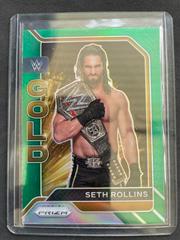 Seth Rollins [Green Prizm] Wrestling Cards 2022 Panini Prizm WWE Gold Prices