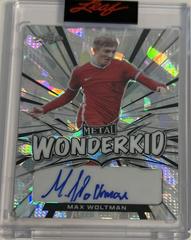 Max Woltman Soccer Cards 2022 Leaf Metal Wonderkid Autographs Prices