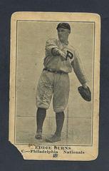 Eddie Burns #18 Baseball Cards 1917 Boston Store Prices
