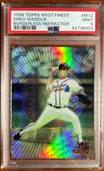 Greg Maddux [Borderless Refractor] Baseball Cards 1998 Topps Mystery Finest Prices