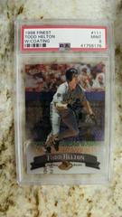 Todd Helton [w/ Coating] #111 Baseball Cards 1998 Finest Prices