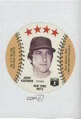 Jerry Koosman Baseball Cards 1977 Chilly Willee Discs Prices