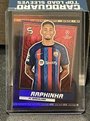 Raphinha [Mystic] #54 Soccer Cards 2022 Topps UEFA Superstars Prices