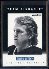 Brian Leetch [French] Hockey Cards 1991 Pinnacle B Prices