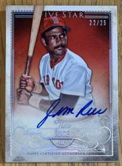 Jim Rice [Rainbow] #FSA-JR Baseball Cards 2016 Topps Five Star Autographs Prices
