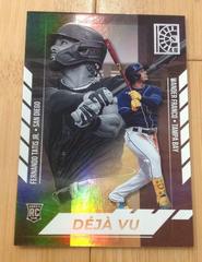 Fernando Tatis Jr. , Wander Franco #DV-8 Baseball Cards 2022 Panini Capstone Deja Vu Prices