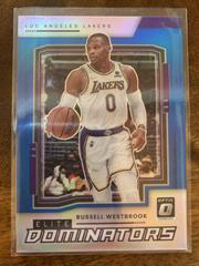 Russell Westbrook [Blue] Basketball Cards 2021 Panini Donruss Optic Elite Dominators Prices