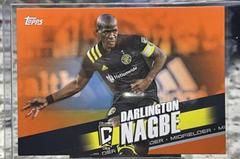 Darlington Nagbe [Orange] Soccer Cards 2022 Topps MLS Prices