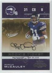 Marcus McCauley [Autograph] Football Cards 2007 Playoff Contenders Prices