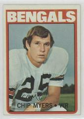 Chip Myers #17 Football Cards 1972 Topps Prices