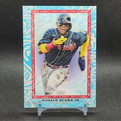 Ronald Acuna Jr. [Riptide] Baseball Cards 2022 Topps Rip Prices
