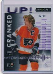Bobby Clarke [Purple] #CU-BC Hockey Cards 2022 Upper Deck Synergy Cranked Up Prices