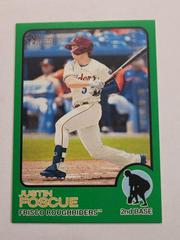 Justin Foscue [Green] #1 Baseball Cards 2022 Topps Heritage Minor League Prices