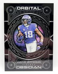 Justin Jefferson #16 Football Cards 2023 Panini Obsidian Orbital Prices