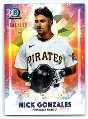 Nick Gonzales Baseball Cards 2021 Bowman Chrome Dawn of Glory Prices