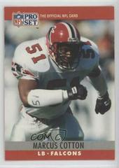 Marcus Cotton #33 Football Cards 1990 Pro Set FACT Cincinnati Prices