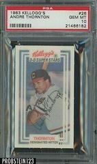 Andre Thornton #26 Baseball Cards 1983 Kellogg's Prices