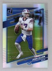 Josh Allen [Holo Silver] #5 Football Cards 2021 Panini Clearly Donruss Prices