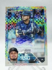 Luis Arraez [Xfractor] #ASGA-LA Baseball Cards 2023 Topps Chrome Update All Star Game Autographs Prices
