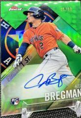 Alex Bregman [Green Refractor] #FF-ABR Baseball Cards 2017 Topps Finest Firsts Autographs Prices