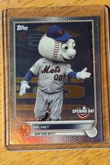 Mr. Met [Rainbow Foilboard] #M-14 Baseball Cards 2022 Topps Opening Day Mascots Prices