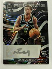Marcus Zegarowski [Black Light] #AA-MZG Basketball Cards 2021 Panini Spectra Aspiring Autographs Prices