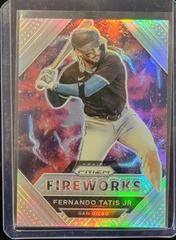 Fernando Tatis Jr. [Silver Prizm] #FW2 Baseball Cards 2021 Panini Prizm Fireworks Prices