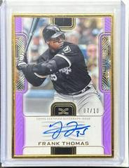 Frank Thomas [Purple] Baseball Cards 2023 Topps Definitive Framed Autograph Collection Prices