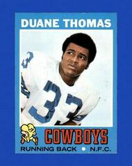 Duane Thomas Football Cards 1971 Topps Prices