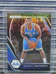 Russell Westbrook [Green Shimmer Prizm] #54 Basketball Cards 2021 Panini Prizm Draft Picks Prices