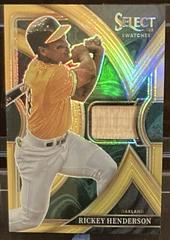 Rickey Henderson [Gold] #103 Baseball Cards 2023 Panini Select Prices