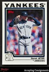 Derek Jeter [1st Edition] #20 Baseball Cards 2004 Topps Prices