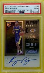 Kyle Kuzma [Vertical Autograph Playoff Ticket] Basketball Cards 2017 Panini Contenders Prices