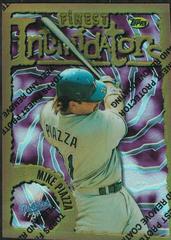 Mike Piazza [Refractor] #113 Baseball Cards 1996 Finest Prices