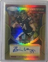 Brian Urlacher [Gold] Football Cards 2022 Panini Certified Canton Signatures Prices
