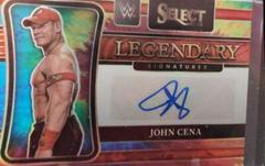John Cena [Tie Dye Prizm] Wrestling Cards 2022 Panini Select WWE Legendary Signatures Prices