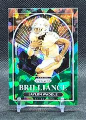 Jaylen Waddle [Green Ice] #B-12 Football Cards 2022 Panini Prizm Brilliance Prices