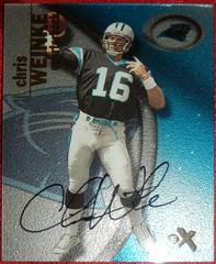 Chris Weinke [Autograph] Football Cards 2001 Fleer E X Prices