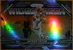 Jayson Tatum [Silver] #1 Basketball Cards 2022 Panini Prizm Widescreen Prices