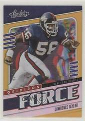 Lawrence Taylor [Spectrum Gold] Football Cards 2019 Panini Absolute Gridiron Force Prices