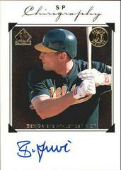 Ben Grieve Baseball Cards 1998 SP Authentic Chirography Prices