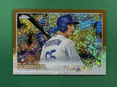 Joc Pederson [Gold] #US376 Baseball Cards 2015 Topps Chrome Update Prices