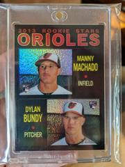 Dylan Bundy, Manny Machado [Black Refractor] #HC94 Baseball Cards 2013 Topps Heritage Chrome Prices